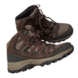 Northside Brown and Black Rugged Boots Hiking Walking 8